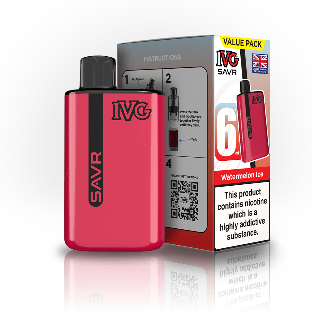 IVG SAVR 3000 Box Of 5 – Powerful Prefilled Pod Kit - HayatiProultraPlus25000
