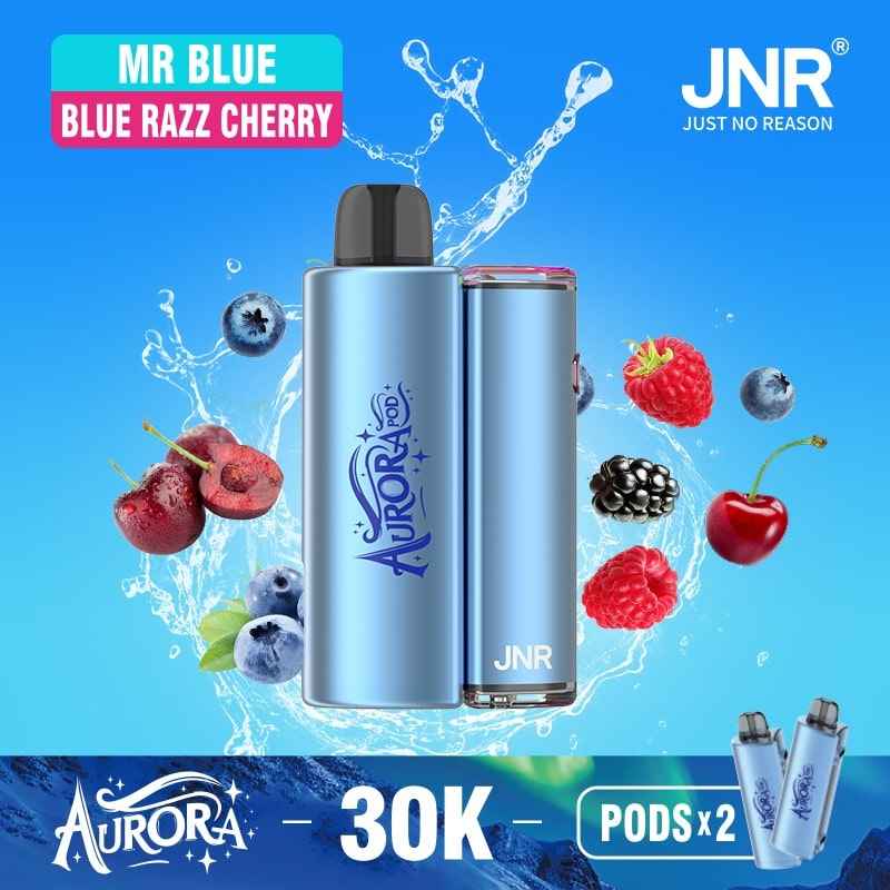 JNR Aurora 30K Prefilled Pod Kit – Box of 5