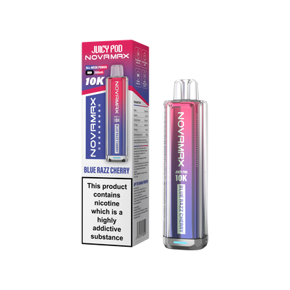 NovaMax Juicy Pod 10K Box of 5 | Huge Puffs. Simple Swaps. - HayatiProultraPlus25000