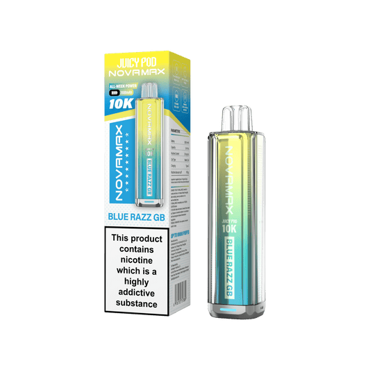 NovaMax Juicy Pod 10K Box of 5 | Huge Puffs. Simple Swaps. - HayatiProultraPlus25000