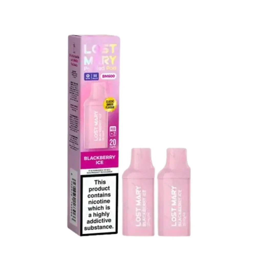 Lost Mary BM600 – Box of 10 PreFilled Vape Pods Pack