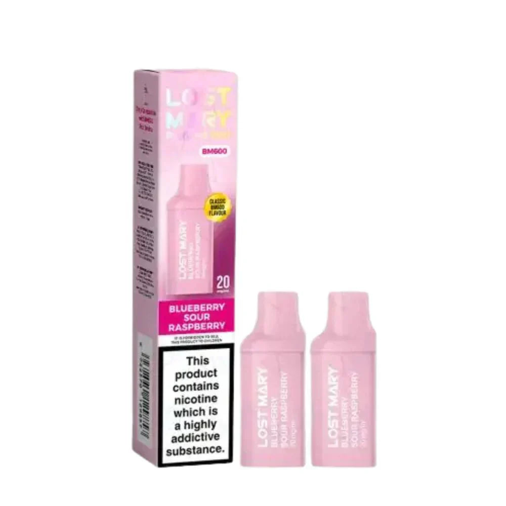 Lost Mary BM600 – Box of 10 PreFilled Vape Pods Pack