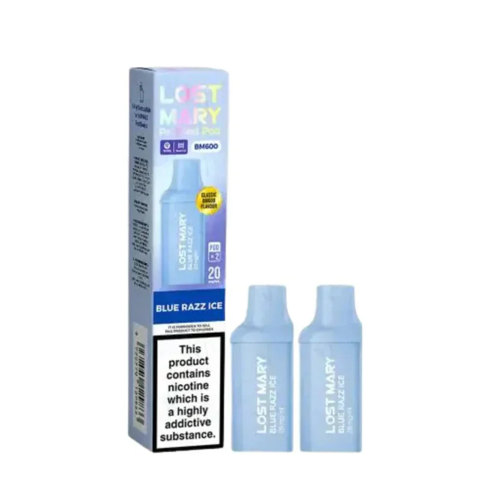 Lost Mary BM600 – Box of 10 PreFilled Vape Pods Pack
