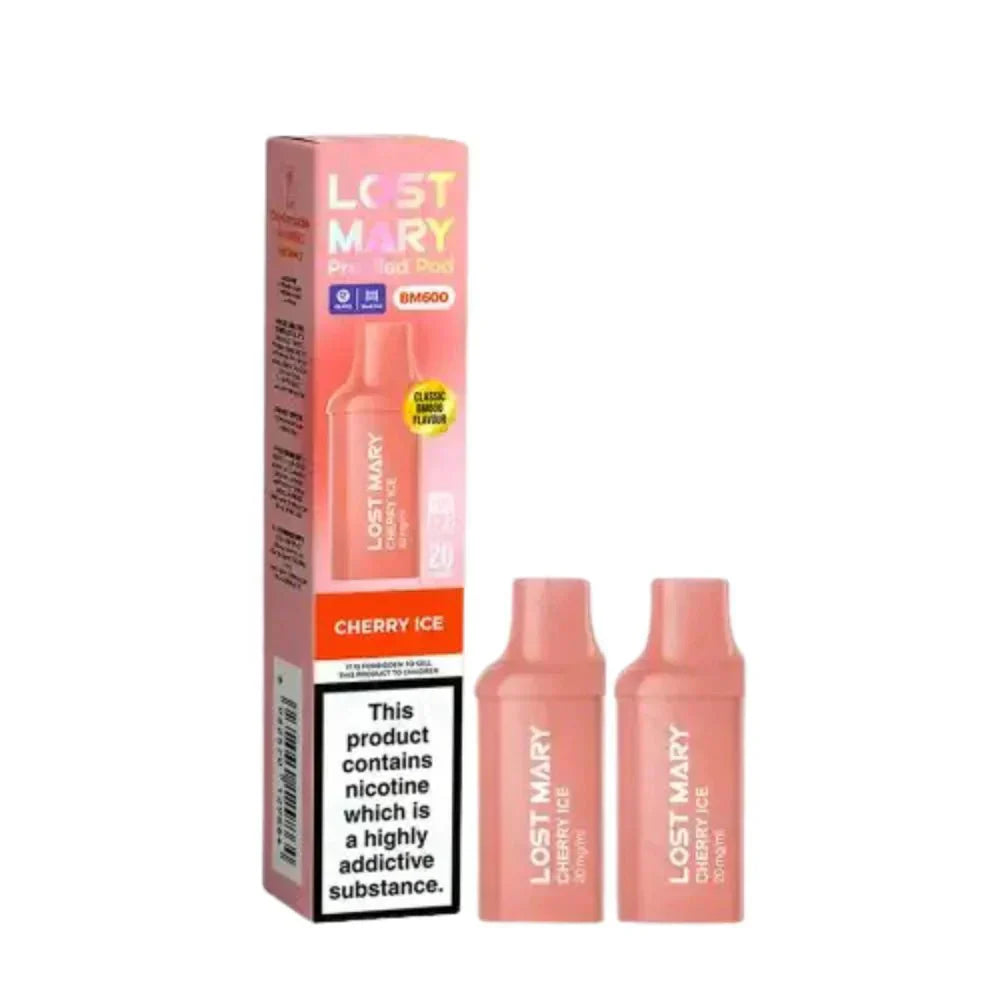 Lost Mary BM600 – Box of 10 PreFilled Vape Pods Pack