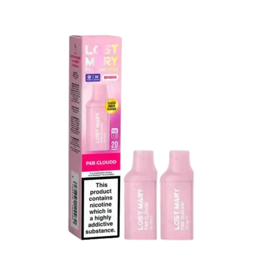 Lost Mary BM600 – Box of 10 PreFilled Vape Pods Pack
