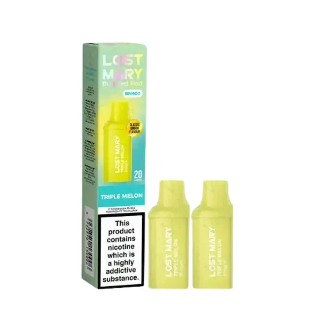 Lost Mary BM600 – Box of 10 PreFilled Vape Pods Pack