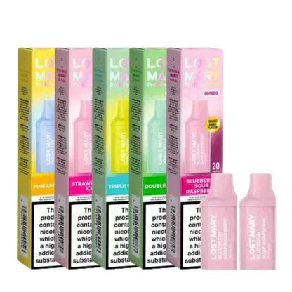 Lost Mary BM600 – Box of 10 PreFilled Vape Pods Pack