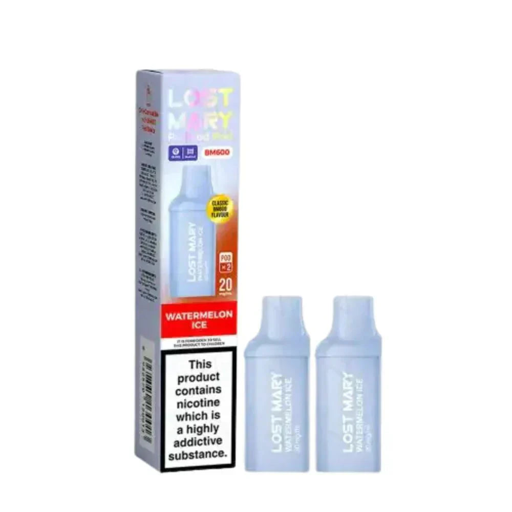 Lost Mary BM600 – Box of 10 PreFilled Vape Pods Pack