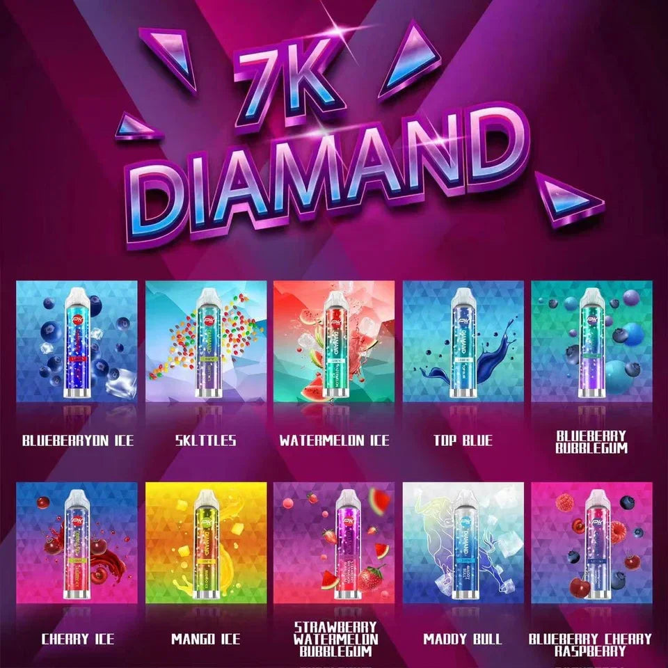 PKing Diamand 7000 Puffs Prefilled Vape kit Device