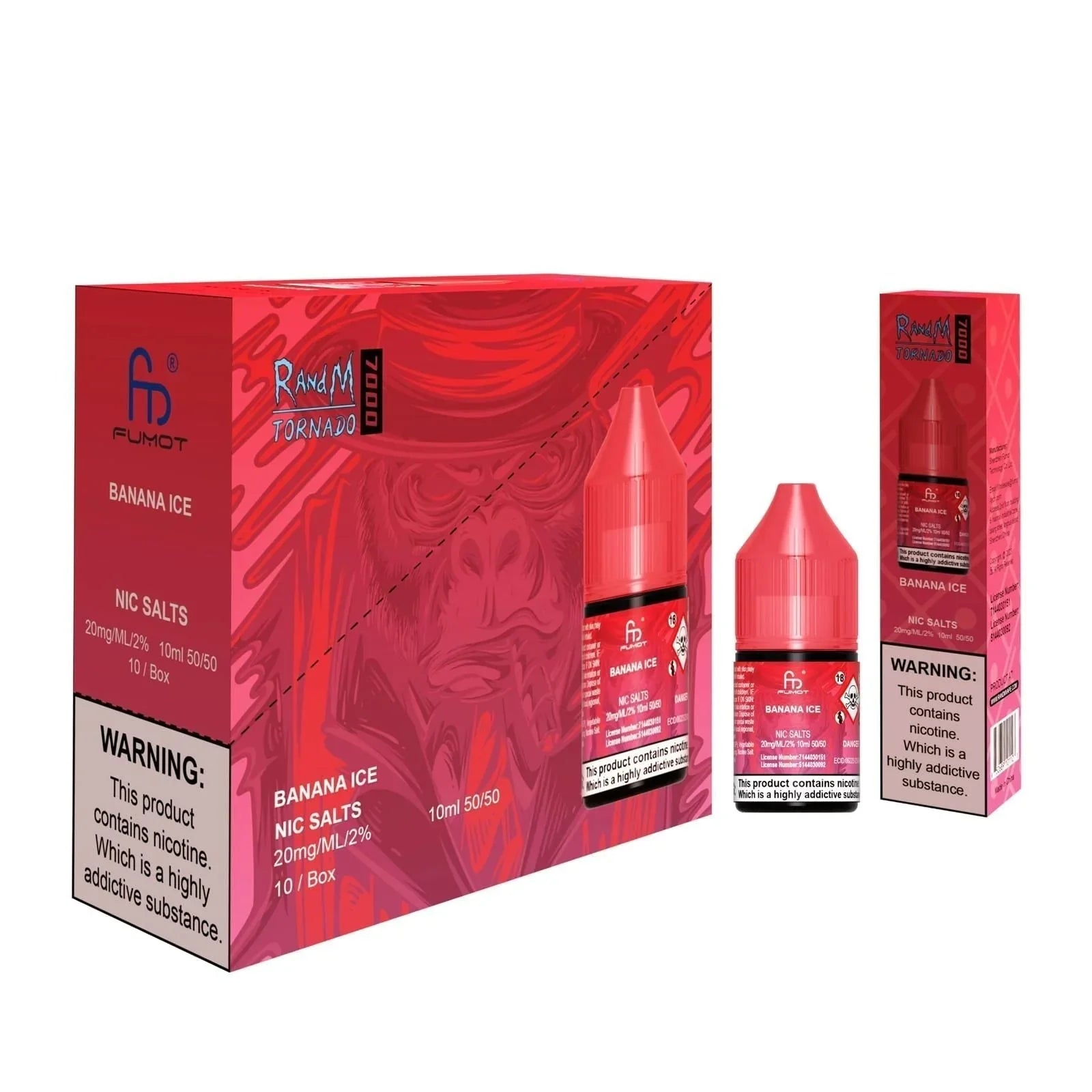 R and M 7000 Nic Salt 10ml - Box of 10