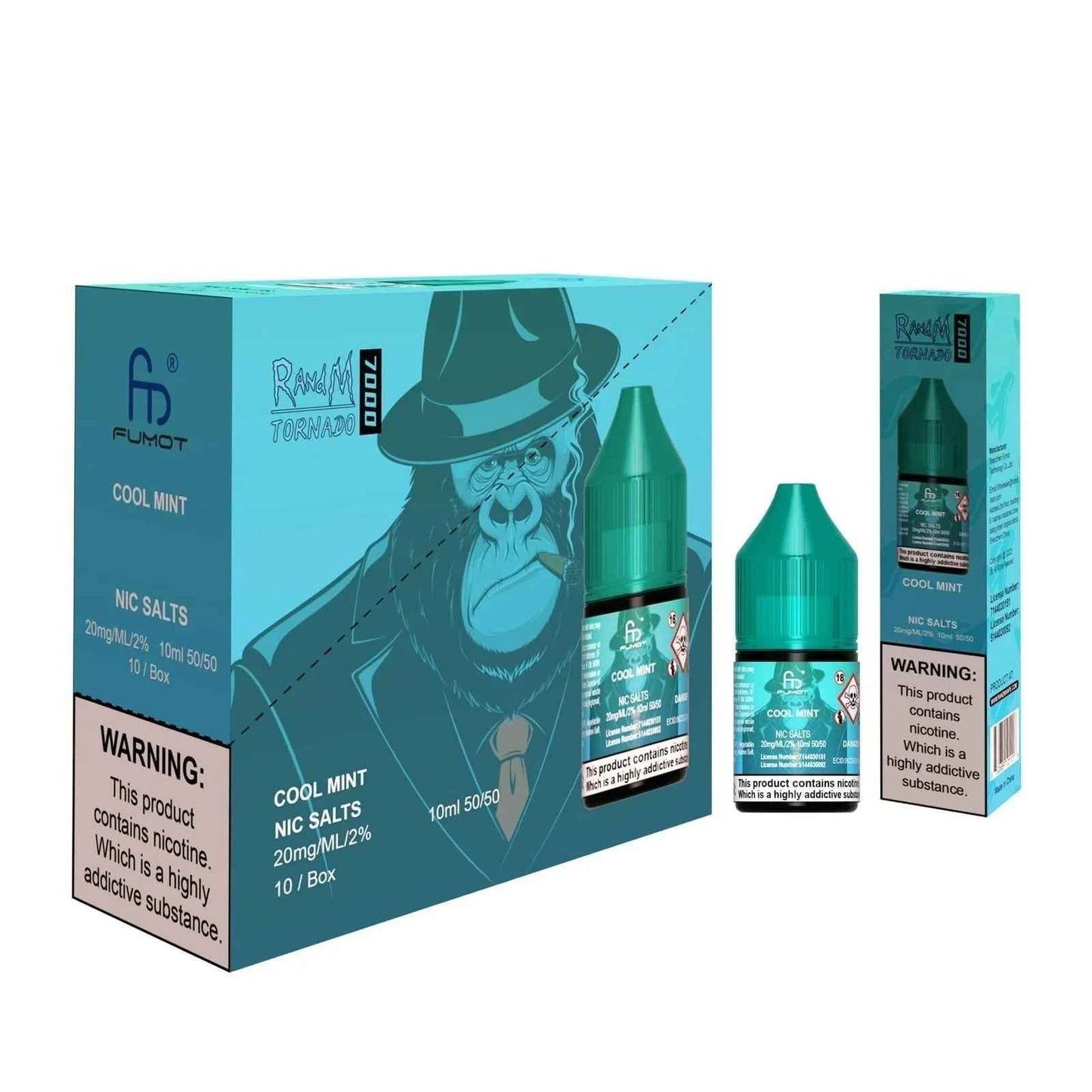 R and M 7000 Nic Salt 10ml - Box of 10