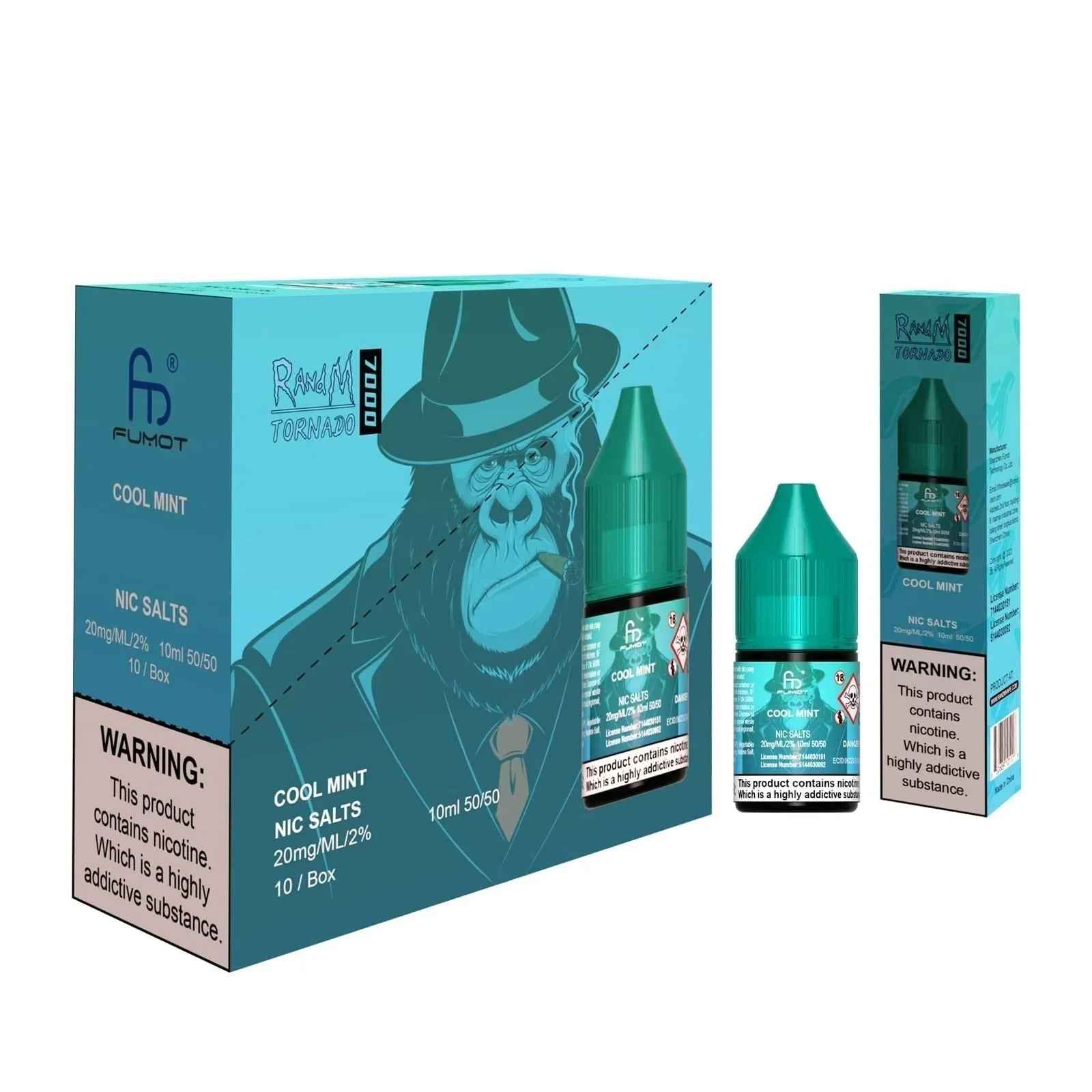R and M 7000 Nic Salt 10ml - Box of 10