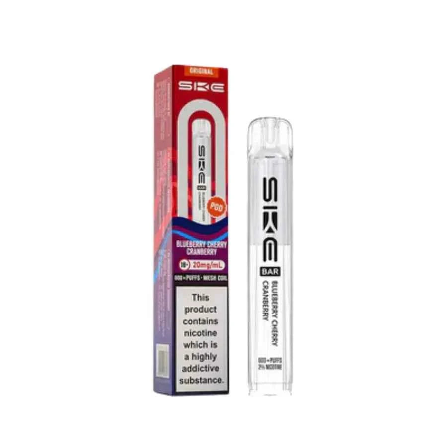 ske bar 600 prefilled pod box of 10