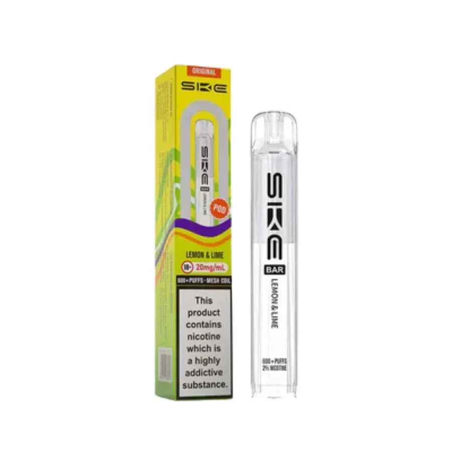 ske bar 600 prefilled pod box of 10