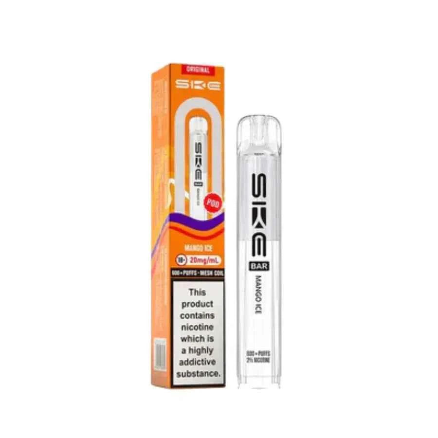 ske bar 600 prefilled pod box of 10