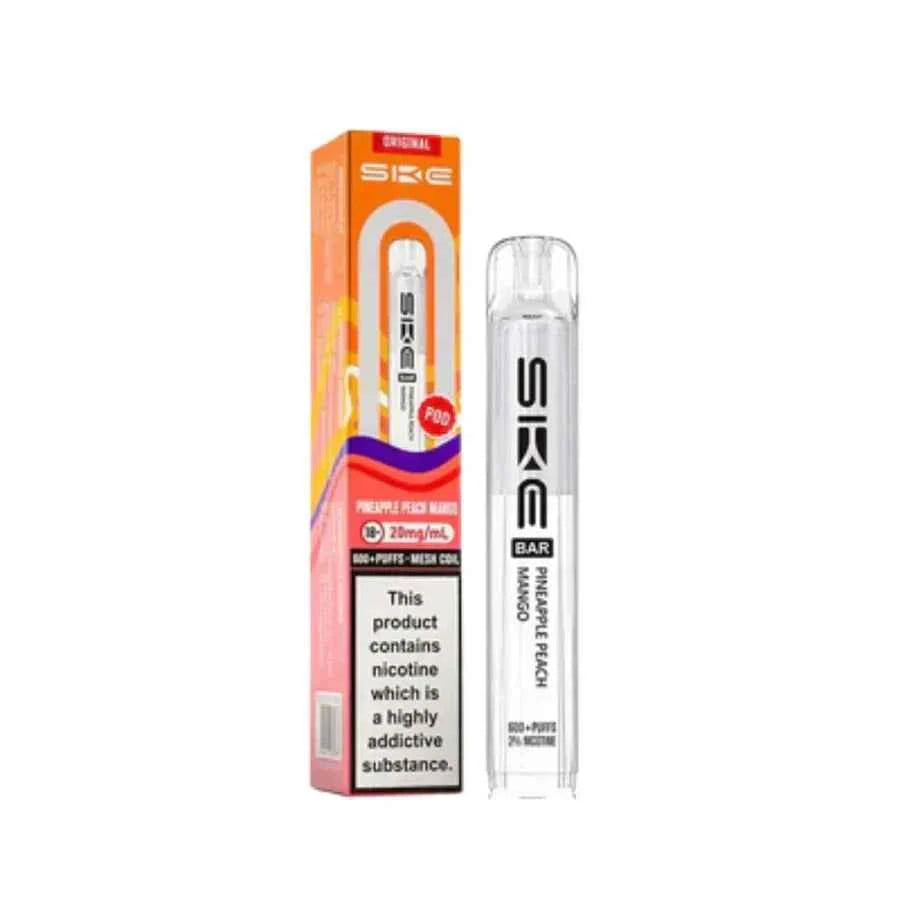 ske bar 600 prefilled pod box of 10