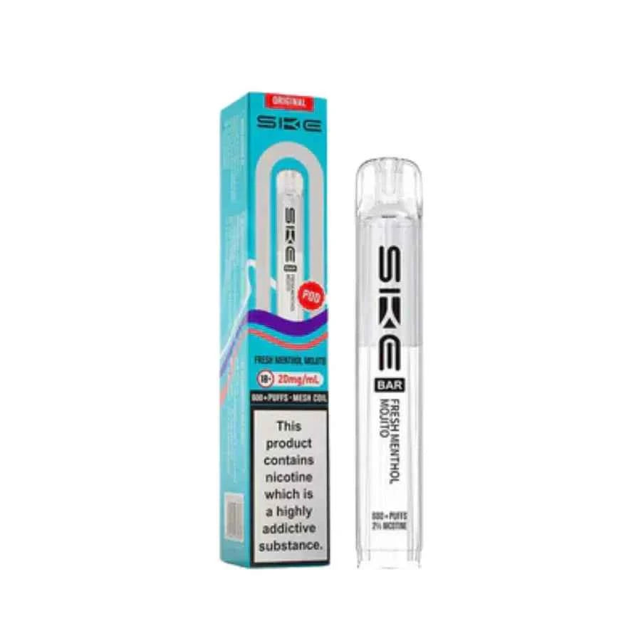 ske bar 600 prefilled pod box of 10
