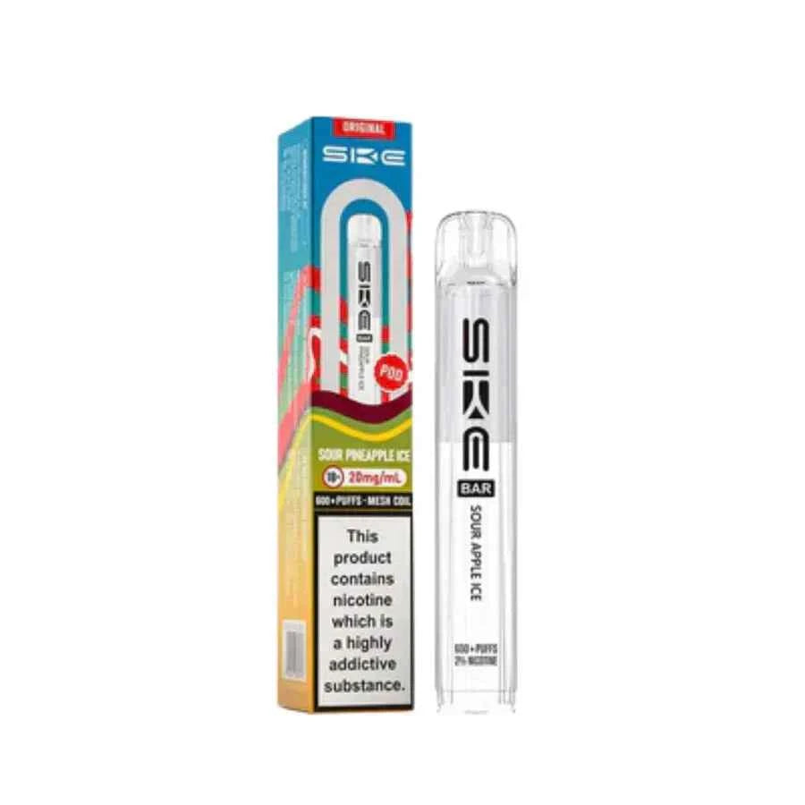 ske bar 600 prefilled pod box of 10