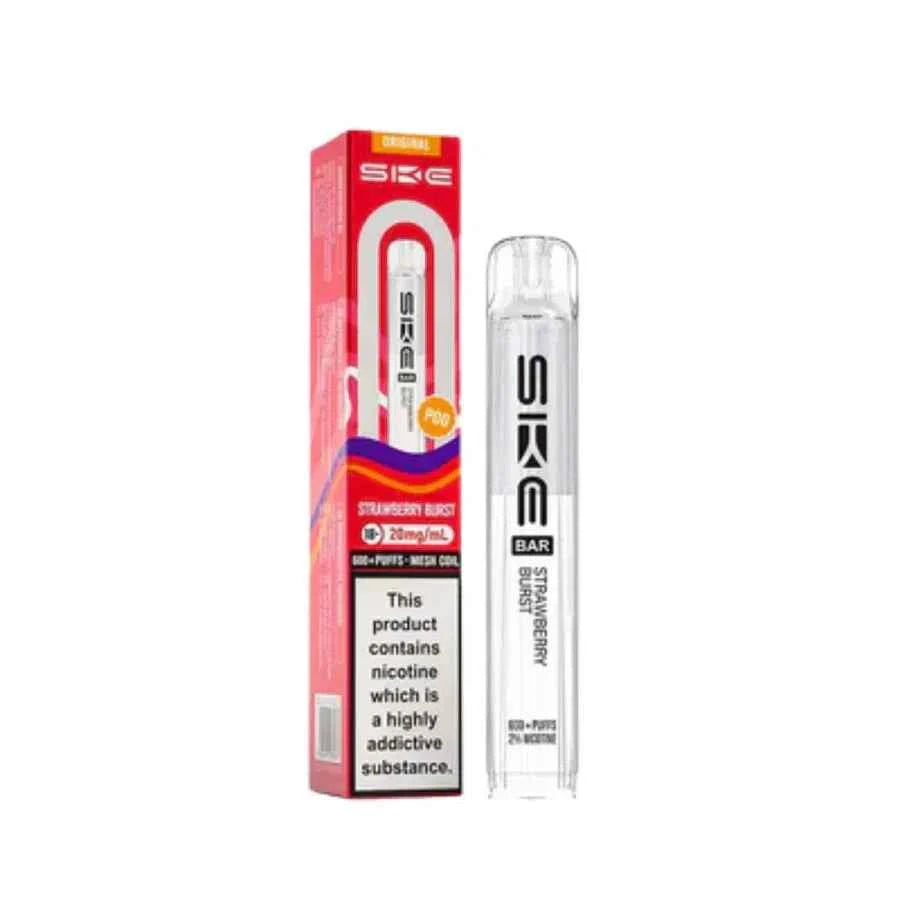 ske bar 600 prefilled pod box of 10