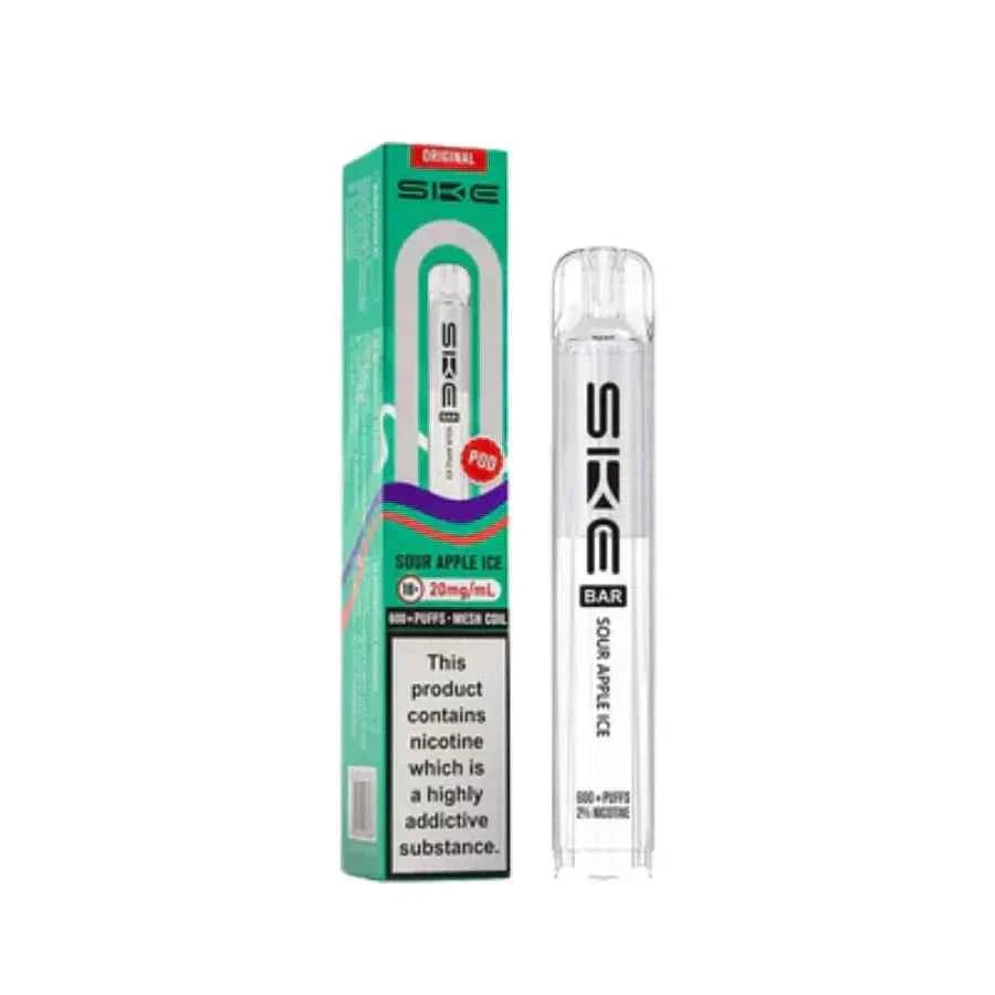 ske bar 600 prefilled pod box of 10