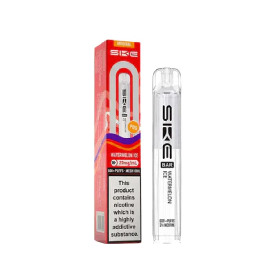 ske bar 600 prefilled pod box of 10