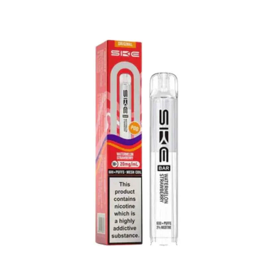 ske bar 600 prefilled pod box of 10
