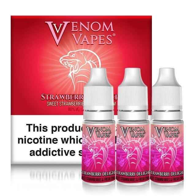 Venom Vapes 50/50 10ML  (Pack of 10)
