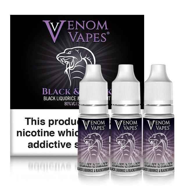 Venom Vapes 50/50 10ML  (Pack of 10)