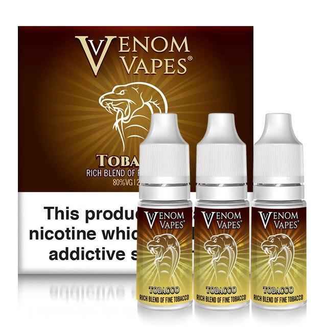 Venom Vapes 50/50 10ML  (Pack of 10)