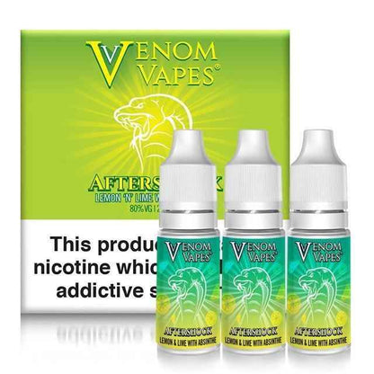 Venom Vapes 50/50 10ML  (Pack of 10)