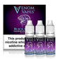 Venom Vapes 50/50 10ML  (Pack of 10)